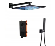 Mexen Komplekt dušui su Led lietaus galva ir ekranu