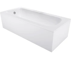 Mexen Vega stačiakampė vonia 180 x 90 cm akrilinė balta apdaila + sifonas