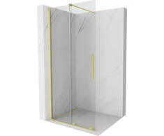 Mexen Velar stumdoma dušo sienelė Walk-in 120x200 cm aukso spalvos