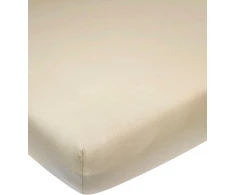 Meyco 564006 jersey paklodė kūdikio lovelei 100% medvilnė 60 x 120 cm smėlio spalvos