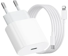[mfi sertifikuotas] usb c įkroviklis, 2 vnt. iphone įkroviklis ir 2 m x 2 iphone įkrovimo laidas, greito įkrovimo laidas, usb c maitinimo šaltinis, lightning laidas, įkrovimo adapteris, skirtas iphone 14/13/12/11 pro/xs