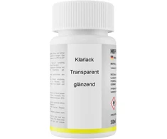 Mg Prime dažų pieštukų rinkinys Ral 9022 Pearl light Pilkas/pearl light pilkas blizgus pagrindinis sluoksnis skaidrus lakas po 50 ml kiekvienas