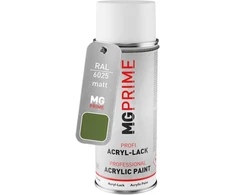 Mg Prime Ral 6025 paparčio žalia/paparčio žali purškiami dažai 400 ml matiniai greitai džiūstantys