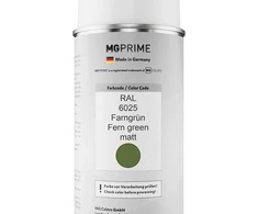 Mg Prime Ral 6025 paparčio žalia/paparčio žali purškiami dažai 400 ml matiniai greitai džiūstantys
