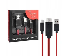 Mhl adapteris micro usb į hdmi tv pereinamasis fullhd kabelis #24695