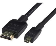 Micro Hdmi į Hdmi kabelis, 1.8m, 4k@60hz, 18gbps