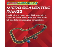 Micro Scalextric Cars - Justice League Superman - žaislinis automobilis, skirtas naudoti lenktynių trasose ar rinkiniuose - dovanų idėjos mažiems vaikams berniukams/mergaitėms nuo 4 metų