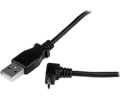 Micro Usb kampinis kabelis 1m