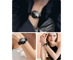 Miimall [2 vnt.] dėklas su ekrano apsauga, skirtas google pixel watch 3, apsauginis dėklas, lengvas itin plonas įbrėžimams atsparus apsauginis dangtelis, skirtas 41 mm pixel watch3 (2024) dėklui, 2 x skaidrus