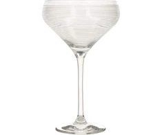 Mikasa Cheers Martini taurės, 290 ml, 4 vnt. rinkinys, krištolo stiklas, sidabrinės, 400 ml, 4 vnt. rinkinys