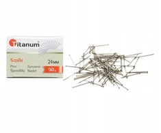 Milan Smeigtukai 24mm 50g Titanum metaliniai smeigtukai tvirtinimui
