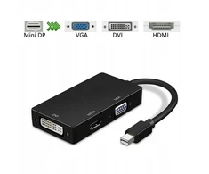 Mini Displayport Dp į Hdmi Vga Dvi adapterio kabelis