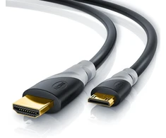 Mini Hdmi 2.0 Kabelis 3m su Ethernet ir 3d palaikymu