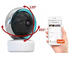 Mini Ip Wifi kamera pasukama auklė Tuya stebėjimas