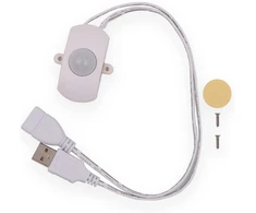 Mini Led juostos judesio jutiklis su Usb, 5-24v