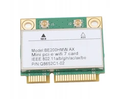 Atminties kortelė Mini Pci E Wifi kortelė 7 8774 Mbps 2 juostų gigabitinis belaidis 7t