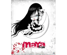 Mini plakatas Maya Fox Moon ir aksesuaras