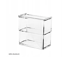 Mini stovinti gablota 20x20x10cm su 5mm plexi stiklu, lentyna, spintelė parduotuvei, gablota Artcop