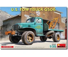 Miniart 38061 1:35 us vilkikas g506 - tiksli kopija, modeliavimas, plastikinis rinkinys, sunkvežimio rinkinys, automobilio rinkinys, rinkinys suaugusiems