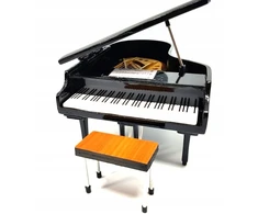 Miniatiūrinis pianinas, mastelis 1:10, kolekcinis gaminys