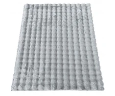 Minkštas Merlin 3d "bubble" kilimas, 120x170 cm, pilkas