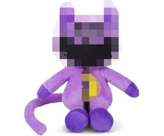 Minkštas žaislas gyvūnas, 23 cm violetinis pliušinis žaislinis katinas, besišypsantis pliušinis žaislas, kimštinis pliušinis žaislas, didelis, mergaitėms, berniukams, gimtadieniui, vaikams ir suaugusiems dovana, merginos festivalio šventinės dovanos
