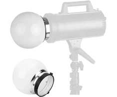 Minkštos šviesos kamuolys, foto priedai 15 cm minkštos šviesos kamuolys universalus blykstės gaubtas Bowens laikikliui portretams, reklaminiams portretams, meniniams portretams, profesionaliai produktų fotografijai, numatytasis, minkštas