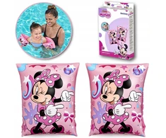 Minnie Mouse Pripučiami plaukimo rankogaliai baseinui, skirti mokytis plaukti, drugeliai vaikams