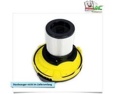 Mistervac Lamelinis filtras, pakaitinis filtras, suderinamas su Parkside Pnts 1400 G3 šlapio/sauso valymo siurbliais