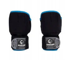 Mma pirštinės Ground Game, juodos/mėlynos, L-xl