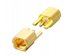 Mmcx lizdas tiesus ant Pcb krašto Smt