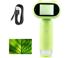 Mobilus telefono mikroskopas vaikams, 1000x skaitmeninis mikroskopas su 2.0 colių ips ekranu, nešiojamas kišeninis mikroskopas su 8 led, usb įkraunamas belaidis rankinis mikroskopas vaikams, dovanos