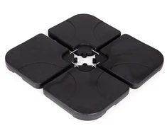 Modern Home Vandeniu užpildomas lauko skėčio stovas „MultiGarden“, 60 kg