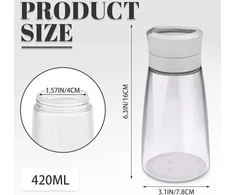Modixun stiklinis cukraus dozatorius su automatiniu atverčiamu snapeliu, pasvertas pilstytuvas, cukraus indelis, 420 ml, cukrinė, skaldytas stiklas, druskos indelis, kavos baro reikmenys, 1 vnt.