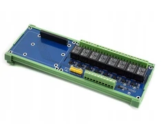 Modulis su 8 relėmis, skirtas Raspberry Pi, Din bėgelis