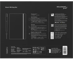 Moleskine Smart Rašymo Rinkinys: Skaitmeninis Sąsiuvinis ir Rašiklis