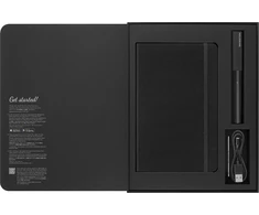 Moleskine Smart Rašymo Rinkinys: Skaitmeninis Sąsiuvinis ir Rašiklis