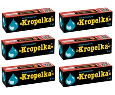 Momentinis, greitai džiūstantis, universalus klijai Kropelka standartinis tūbelėje 2ml