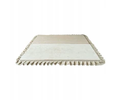 Monio žaidimų kilimėlis velvet krem kwadrat105x105