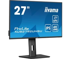 Monitorius Iiyama Prolite Xub2792uhsu-b6 27 colių Led Ips Ultrahd 4k su aukščio reguliavimu