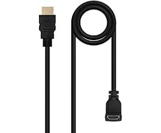 Monkey Ladder Hdmi kabelis V1.4 High Speed/hec kampu A/m-a/m nuo vyriško iki vyriško juodas 1.8 m