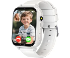 Moonkids išmanusis laikrodis vaikams, 4g išmanusis laikrodis vaikams su gps ir telefonu, vandeniui atsparus išmanusis laikrodis vaikams su skambinimo funkcija, vaizdo skambučiais, studentams, dovana
