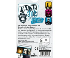 Moses. Fake Shots, greitas viktorina draugiškiems žaidimų vakarams, trivia žaidimas spėliojimo gerbėjams, viktorinos linksmybės su 150 klausimų, juokingas kortų žaidimas nuo 10 metų, juodas
