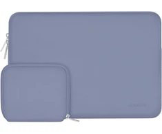 Mosiso nešiojamas kompiuterio dėklas 16 colių, 15-15,6 colių nešiojamojo kompiuterio krepšys, suderinamas su Macbook Pro 16 colių 2025-2019 m. M4 M3 M2 M1, Hp, Acer, Dell, Lenovo, Asus nešiojamuoju kompiuteriu, neopreno dėklas su mažu dėklu, levandų spalv