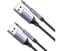 Moswag Usb įkrovimo laidas 2.5 mm Dc, 2 vnt.
