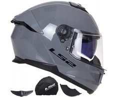 Motociklininko šalmas Ls2 Ff808 Stream Ii Solid Nardo Pilkas, dydis Xl