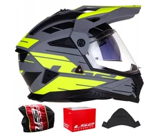 Motociklininko šalmas Ls2 Mx702 Pioneer Ii Namib H-v Atv Quad Cross Enduro