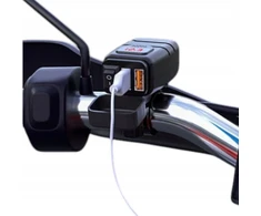 Motociklinis įkroviklis maitinimo šaltinis Usb lizdas x2 Qc3.0