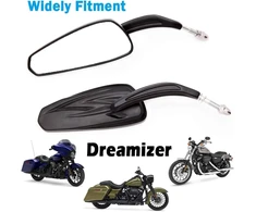 Motociklo galinio vaizdo veidrodėlis, 8 mm motociklo veidrodėlio pakaitalas sportster xl883 1200 dyna softail low rider street glide electra glide road glide
