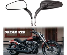 Motociklo galinio vaizdo veidrodėlis, 8 mm motociklo veidrodėlio pakaitalas sportster xl883 1200 dyna softail low rider street glide electra glide road glide